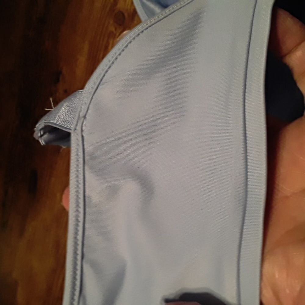 NWOT Bali 38D Gorgeous Blue/periwinkle Comfy Straps Unpadded underwire Bra - Picture 7 of 12